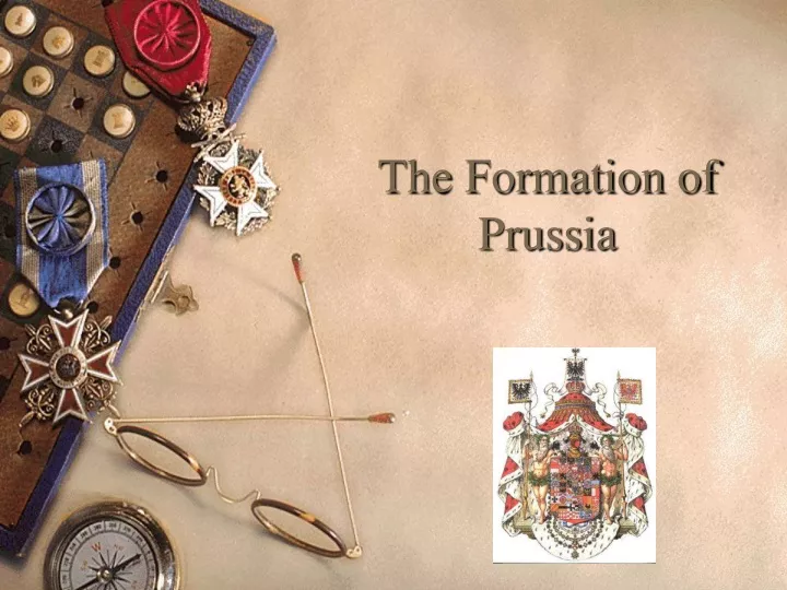 the formation of prussia