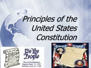 Principles of the United States Constitution