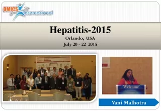 Hepatitis-2015 Orlando,  USA July 20 - 22  2015