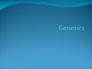 Genetics