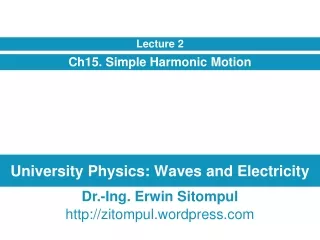 University Physics: Waves and Electricity