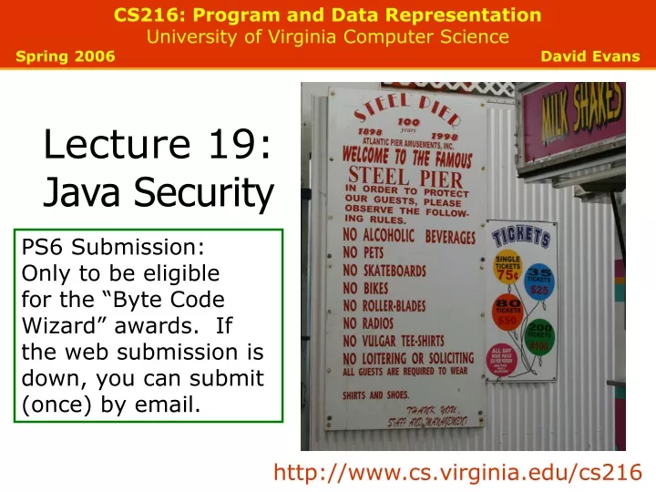 cs216 program and data representation university