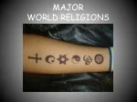 Exploring Major World Religions - slide 1