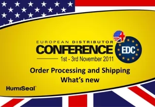 Order Processing and Shipping What’s new