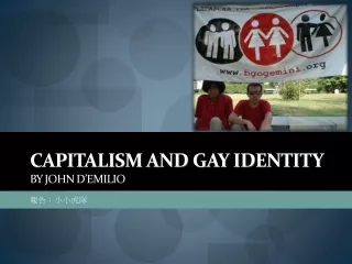 CAPITALISM AND GAY IDENTITY  BY JOHN D’EMILIO