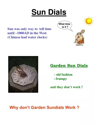 Sun Dials