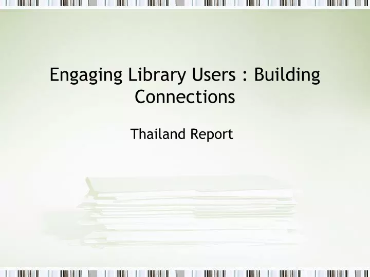 engaging library users building connections