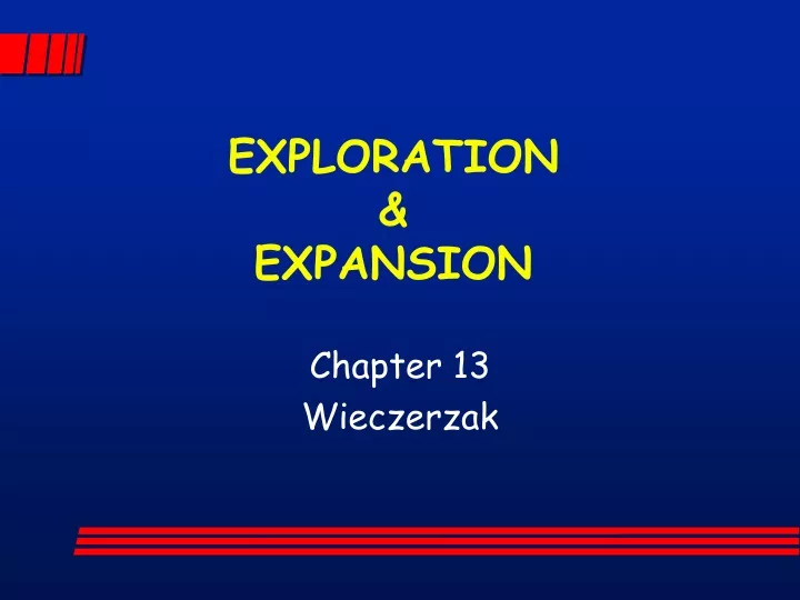 exploration expansion