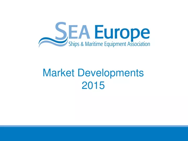 market developments 2015