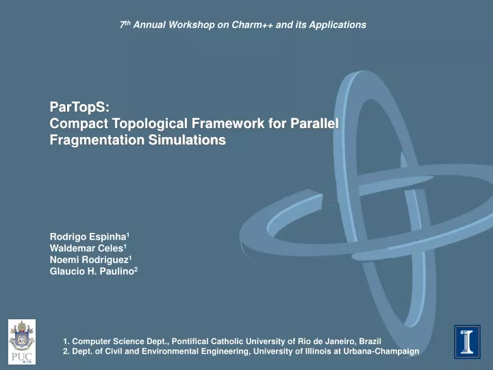 partops compact topological framework