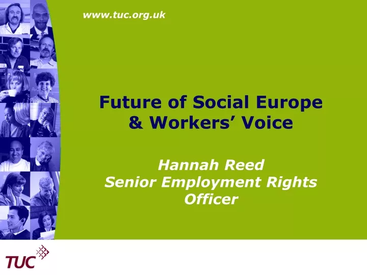 future of social europe workers voice