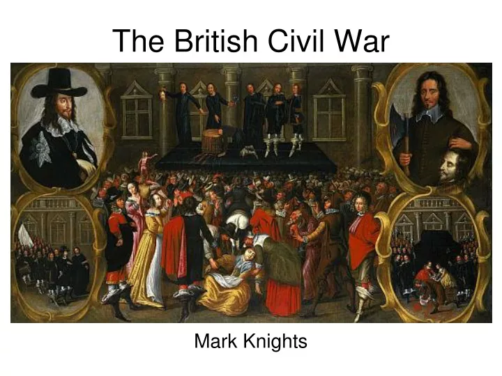 the british civil war