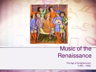 Music of the Renaissance