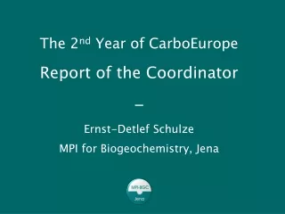 What has happened? Science:			 Regional Experiment 					CarboTatra