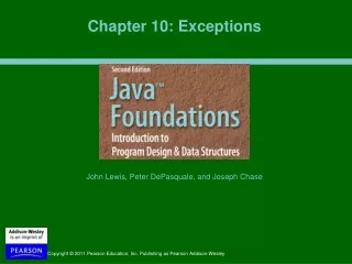 Chapter 10: Exceptions