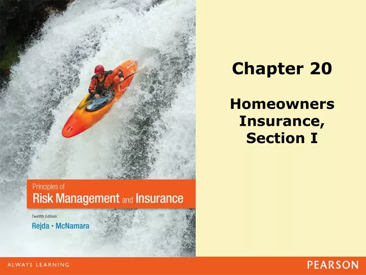 chapter 20 homeowners insurance section i