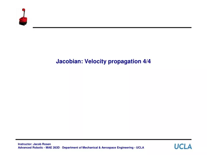 jacobian velocity propagation 4 4
