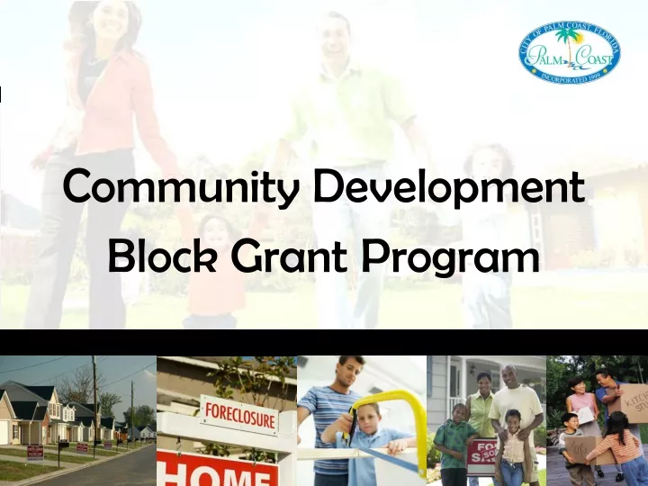 community development block grant program