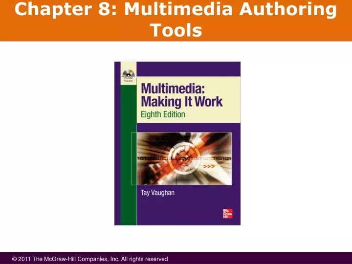 chapter 8 multimedia authoring tools