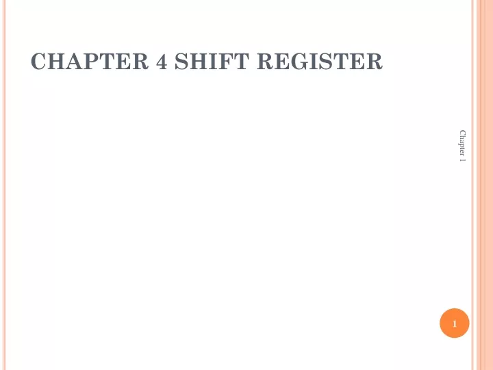 chapter 4 shift register