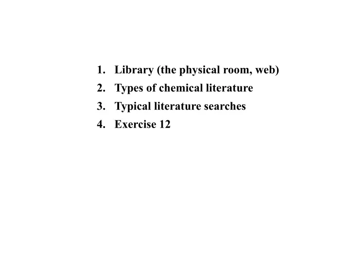 library the physical room web types of chemical