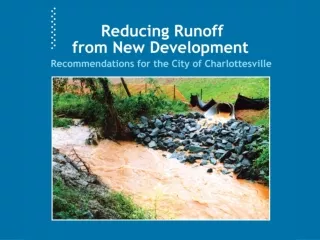 Stormwater Runoff: 101