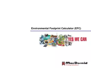 Environmental Footprint Calculator (EFC)