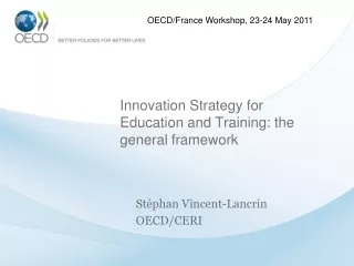 Innovation Strategy for Education and Training: the general framework