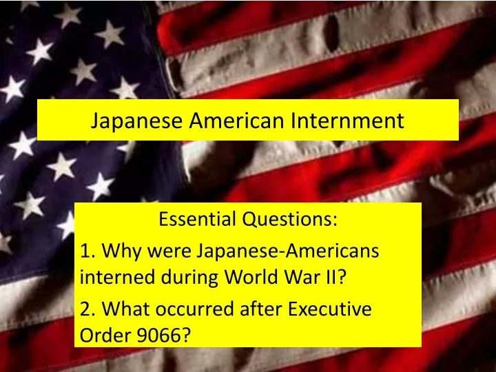 japanese american internment