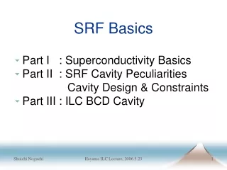 SRF Basics