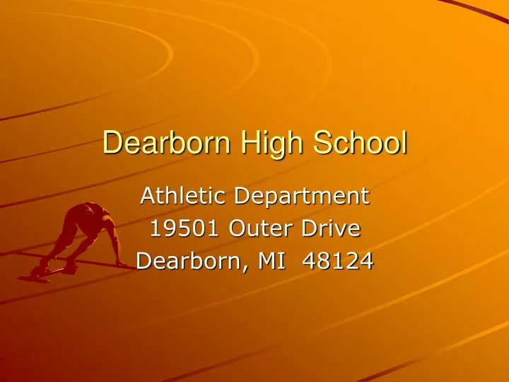 dearborn high school