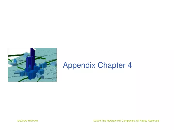 appendix chapter 4