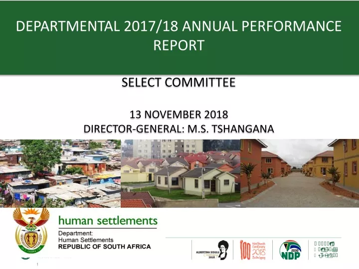 departmental 2017 18 annual performance report