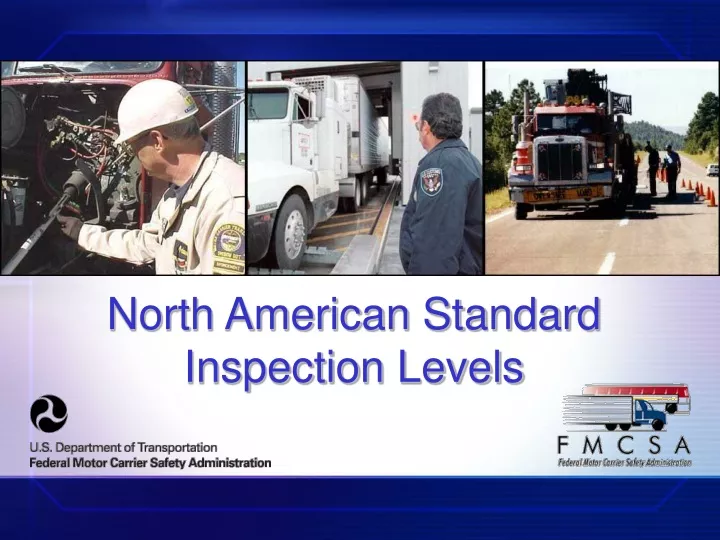 north american standard inspection levels