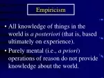 Empiricism - slide 1