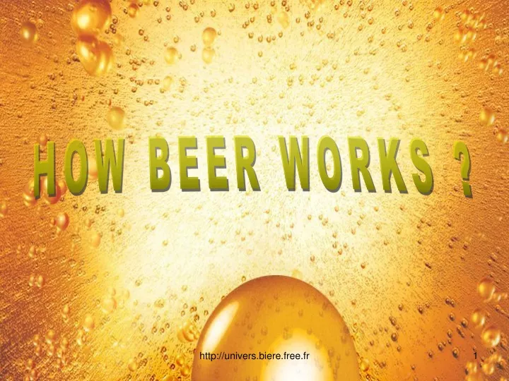 how beer works