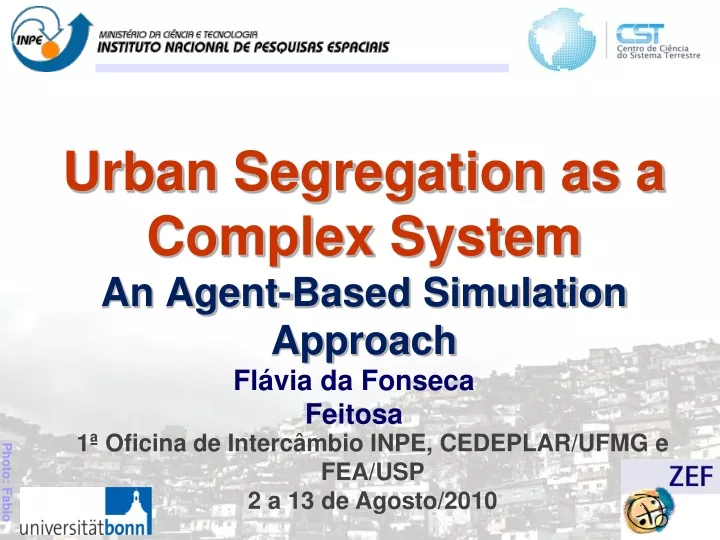 urban segregation as a complex system an agent based simulation approach