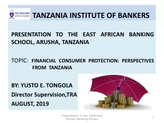 TANZANIA INSTITUTE OF BANKERS