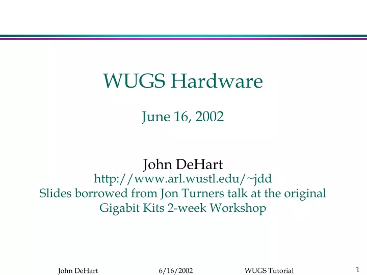 wugs hardware june 16 2002