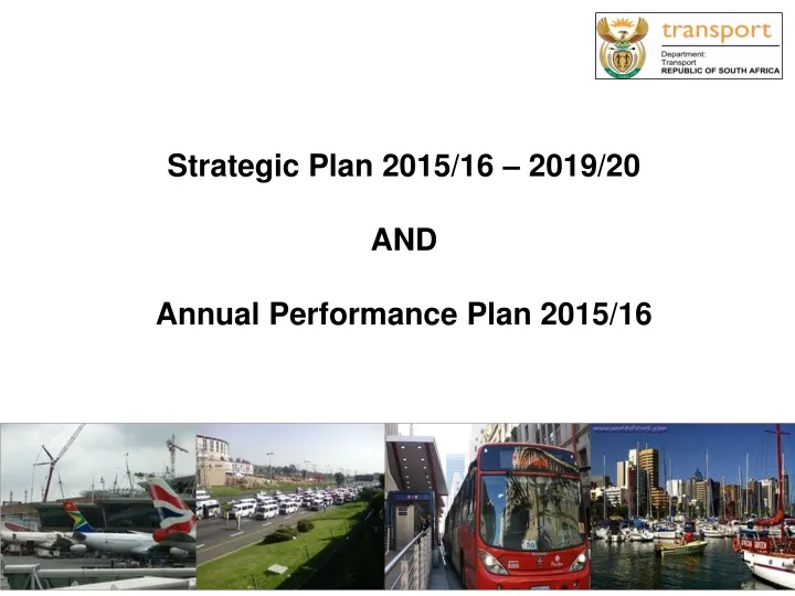 strategic plan 2015 16 2019 20 and annual