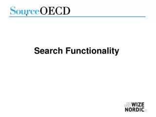 Search Functionality