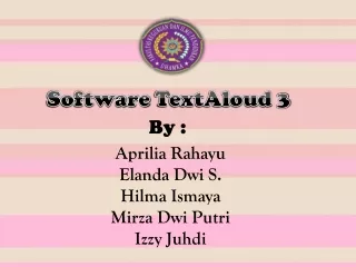 Software  TextAloud  3