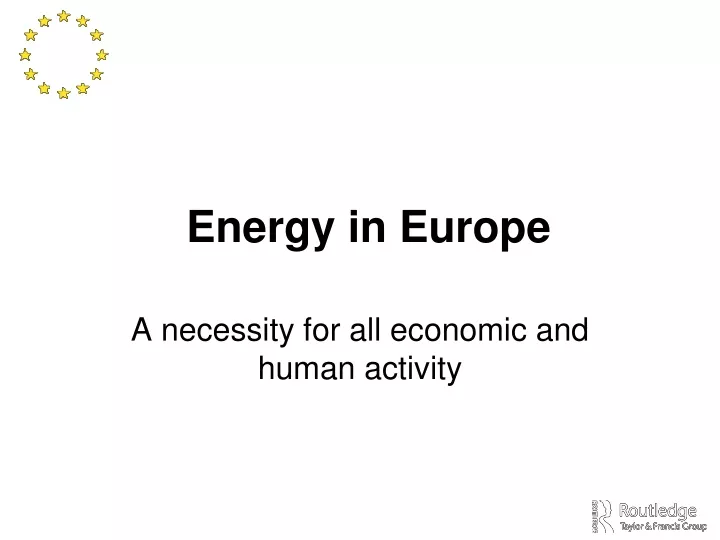 energy in europe