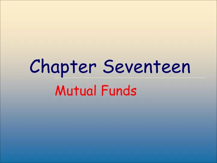 chapter seventeen