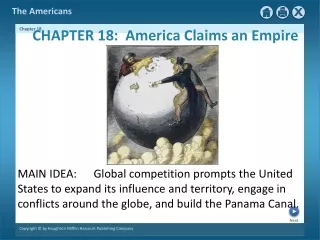 CHAPTER 18:  America Claims an Empire