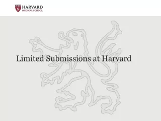 Limited Submissions at Harvard