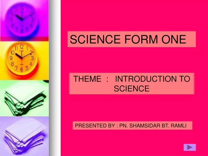 science form one