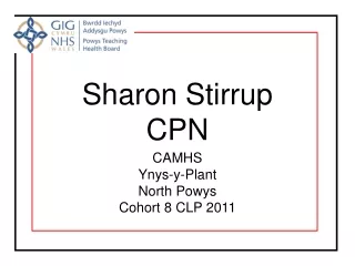 Sharon Stirrup CPN