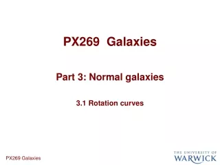 PX269  Galaxies