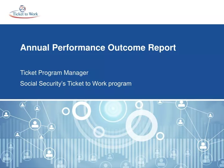 annual performance outcome report